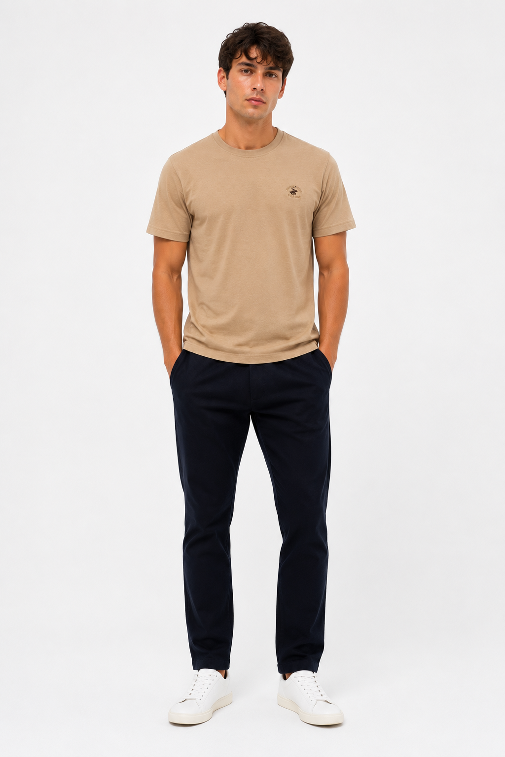 T-SHIRT Beverly Hills Polo Club Logo Laterale