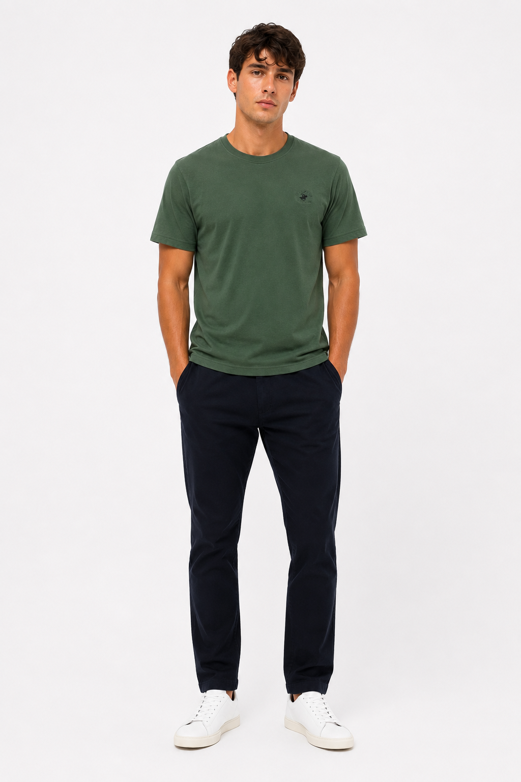 T-SHIRT Beverly Hills Polo Club Logo Laterale