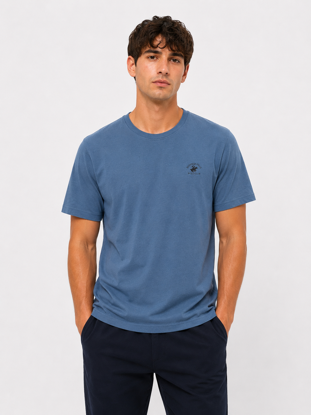 T-SHIRT Beverly Hills Polo Club Logo Laterale