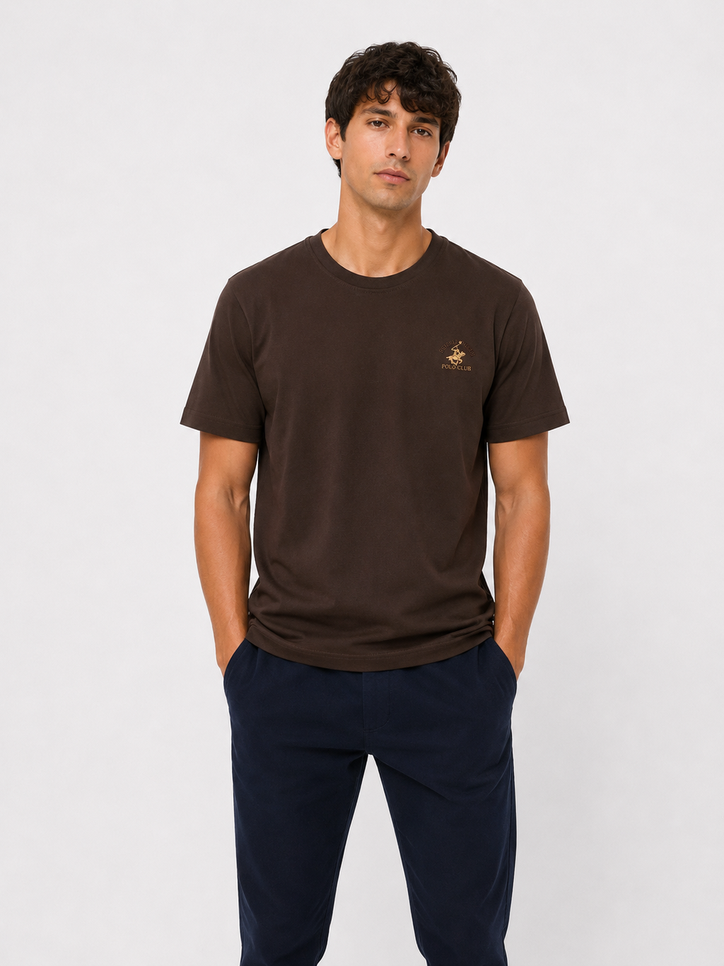 T-SHIRT Beverly Hills Polo Club Logo Laterale