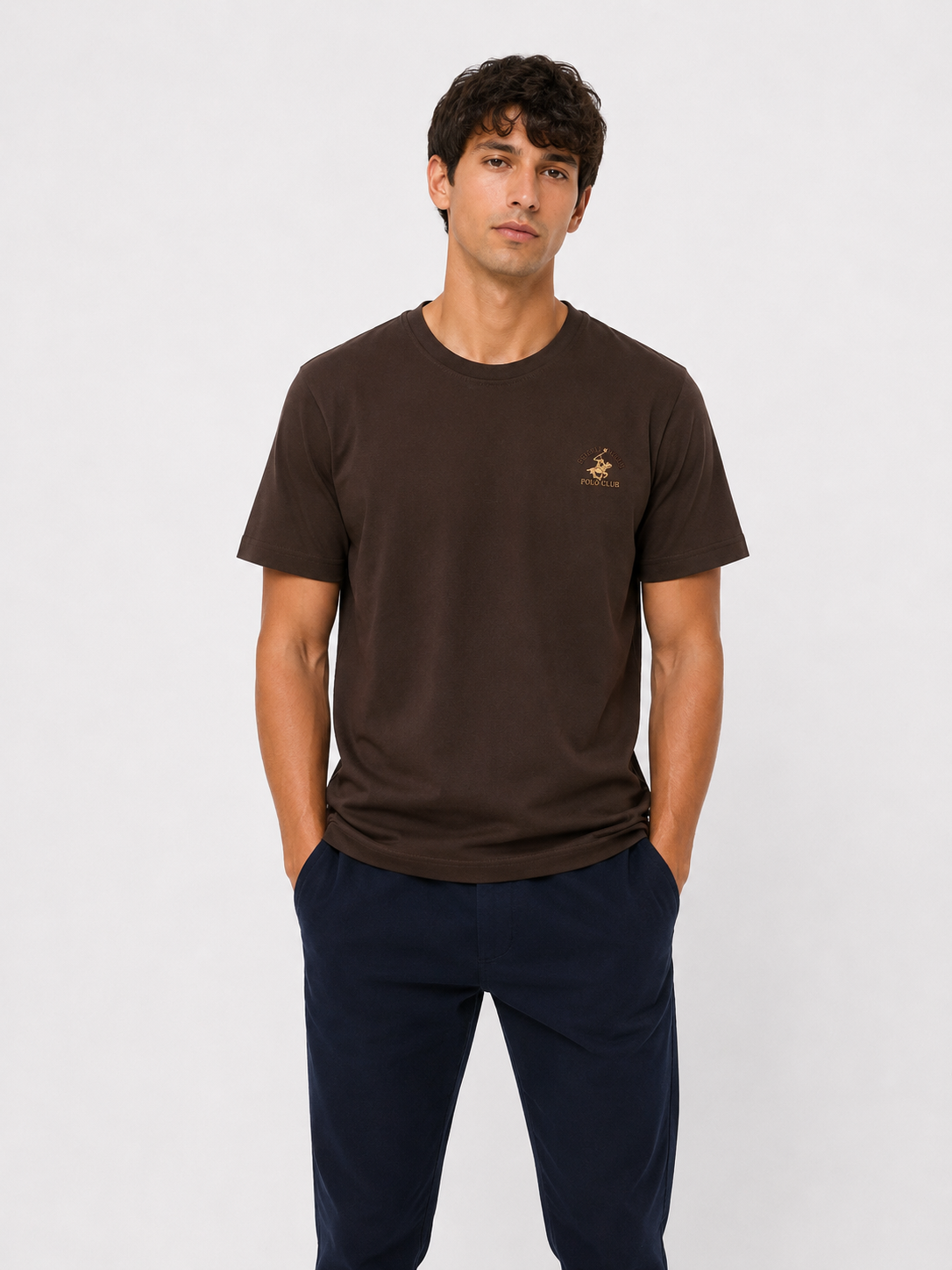 T-SHIRT Beverly Hills Polo Club Logo Laterale