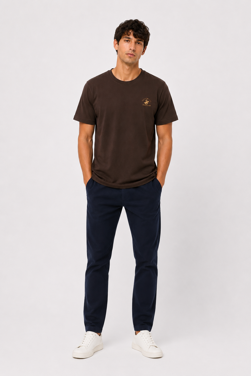T-SHIRT Beverly Hills Polo Club Logo Laterale