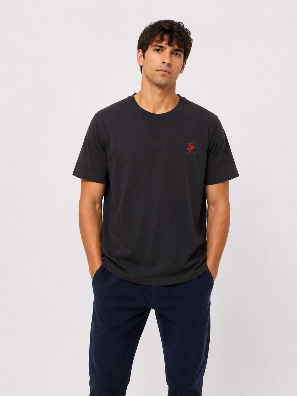 T-SHIRT Beverly Hills Polo Club Logo Laterale