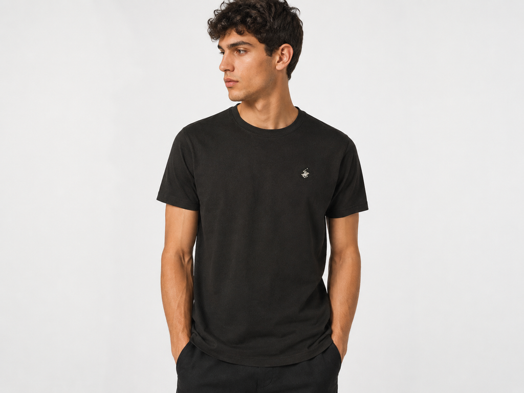 T-SHIRT Beverly Hills Polo Club Logo Laterale