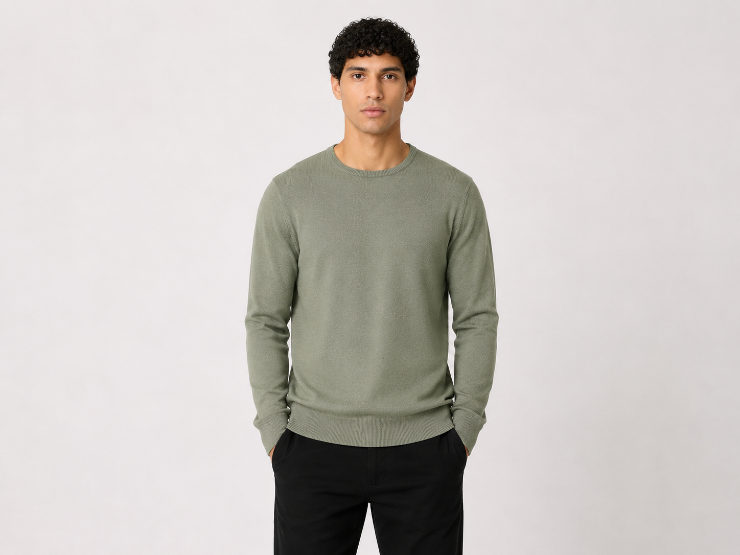 MAGLIONCINO Cotone Girocollo Basic