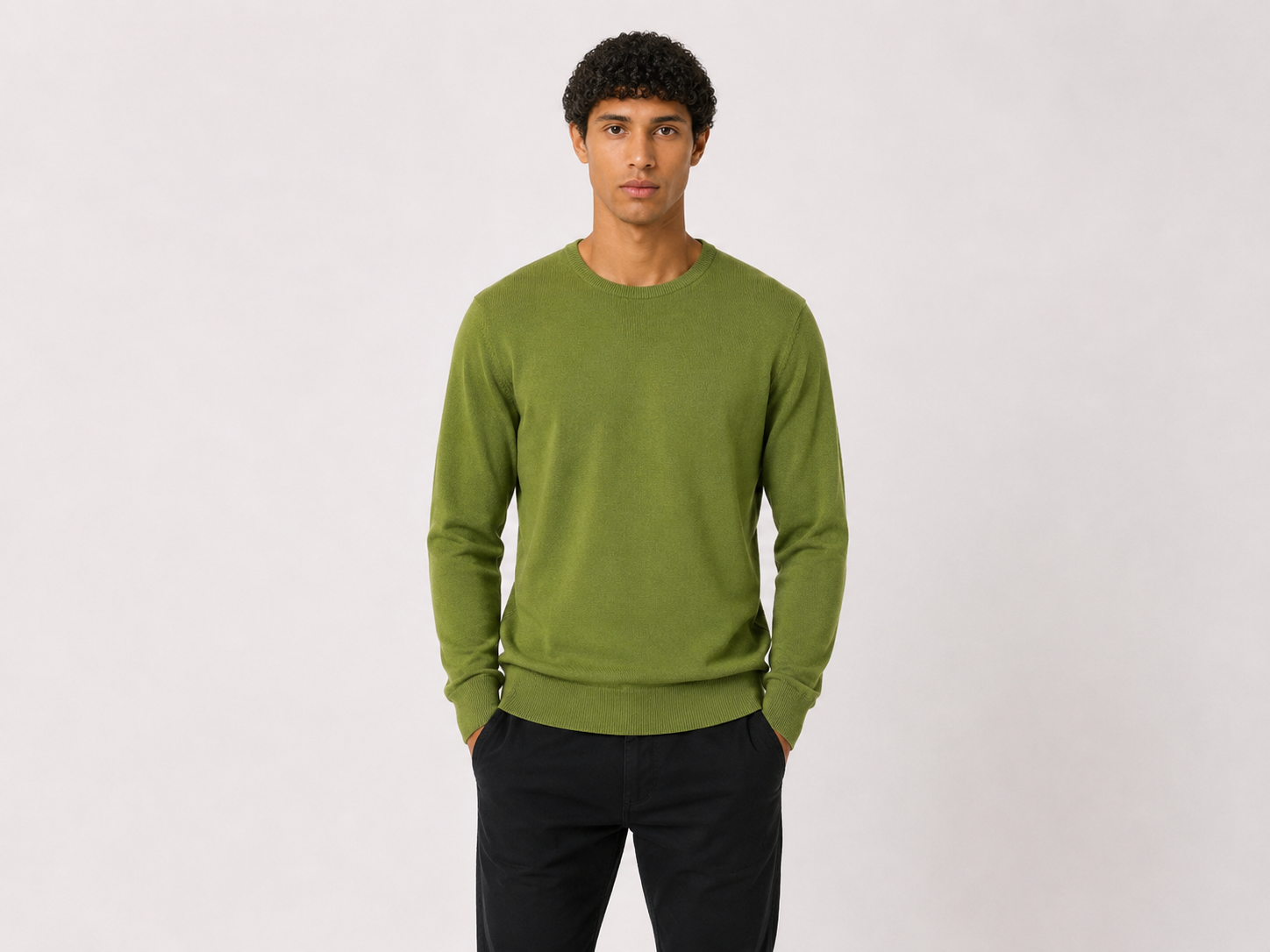 MAGLIONCINO Cotone Girocollo Basic