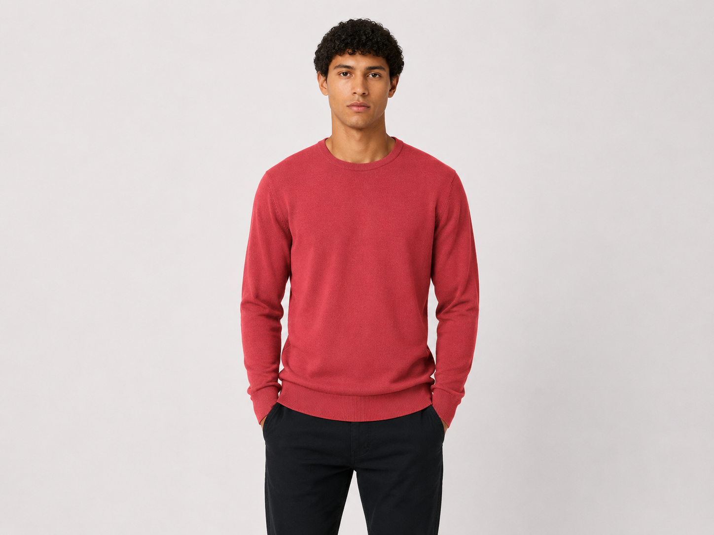 MAGLIONCINO Cotone Girocollo Basic