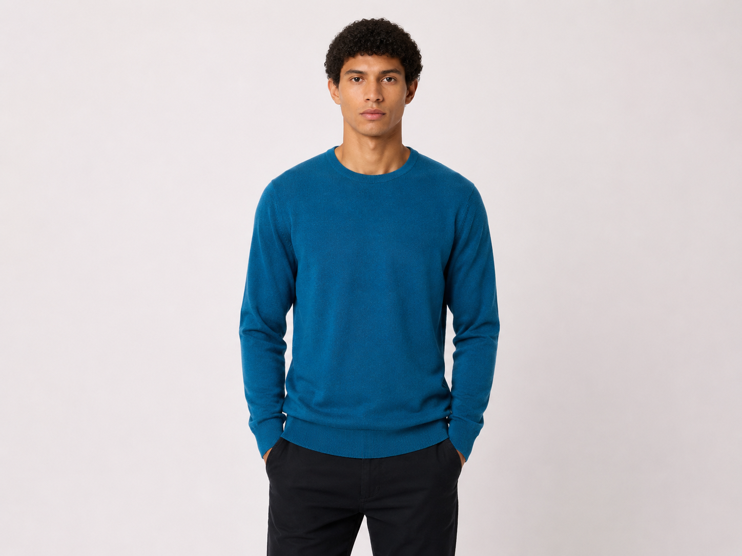 MAGLIONCINO Cotone Girocollo Basic