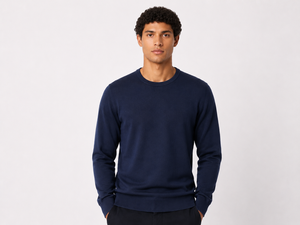 MAGLIONCINO Cotone Girocollo Basic