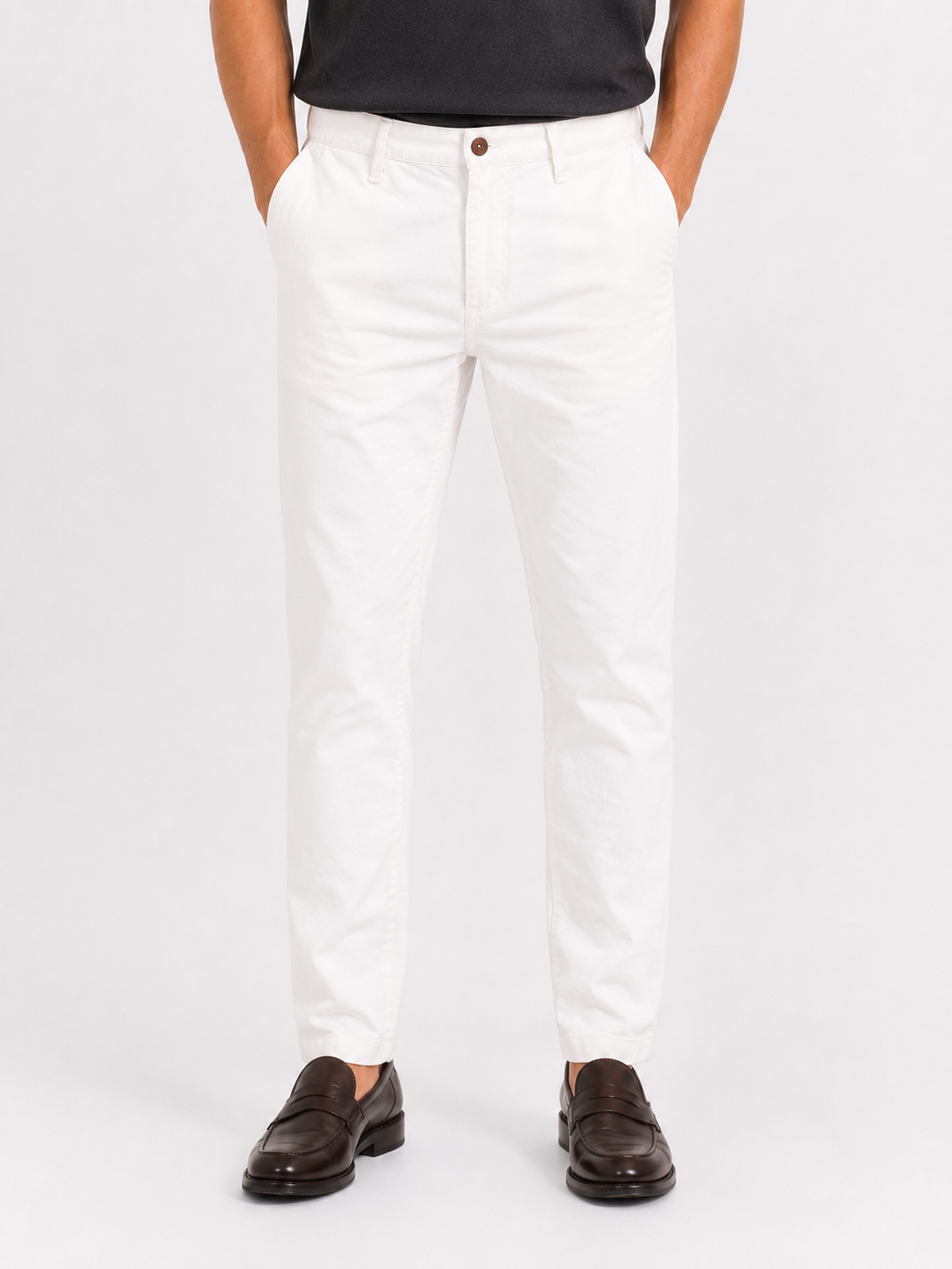 PANTALONE Cotone Slim Fit Primavera/Estate
