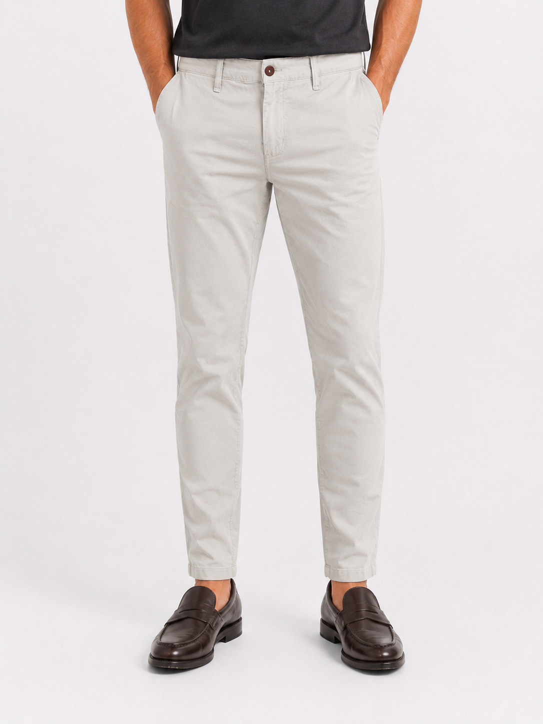 PANTALONE Cotone Slim Fit Primavera/Estate
