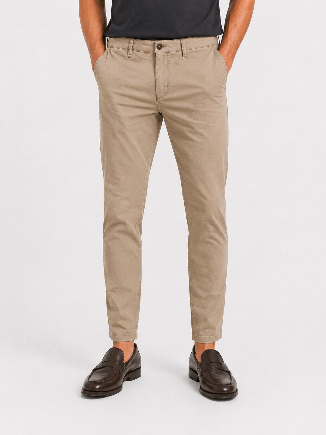 PANTALONE Cotone Slim Fit Primavera/Estate
