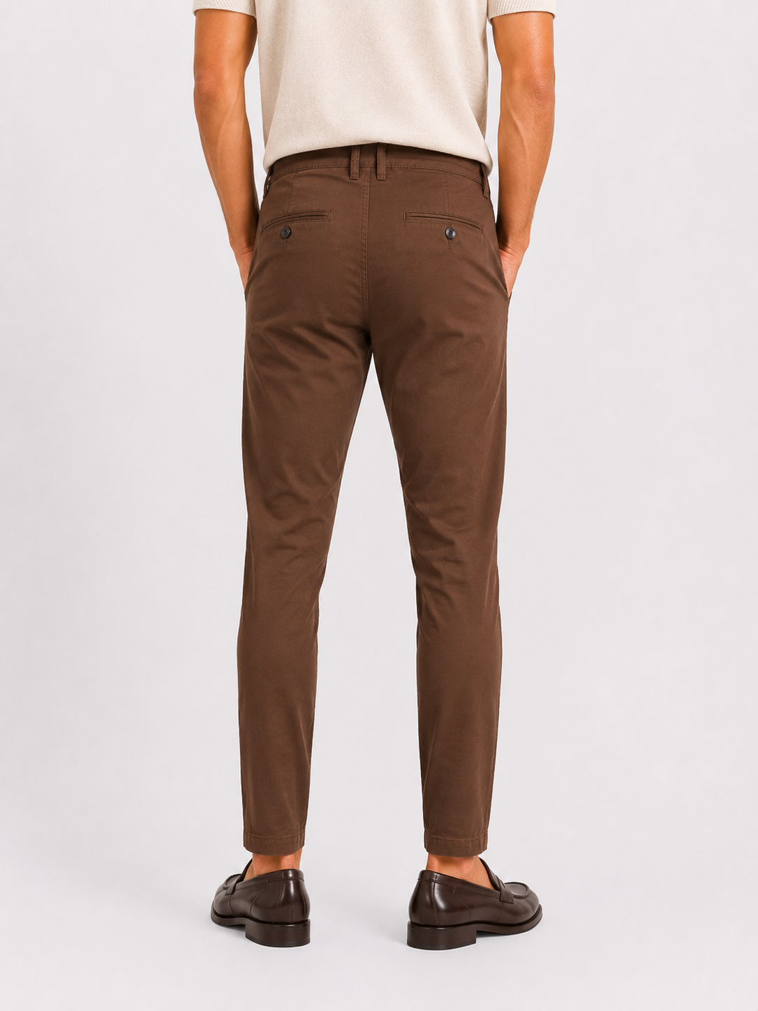 PANTALONE Cotone Slim Fit Primavera/Estate