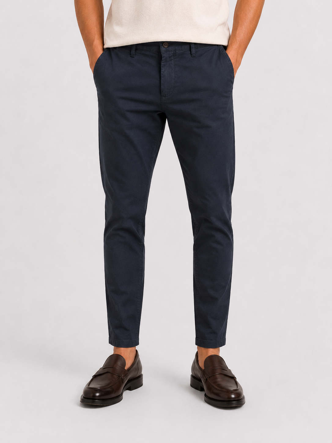 PANTALONE Cotone Slim Fit Primavera/Estate