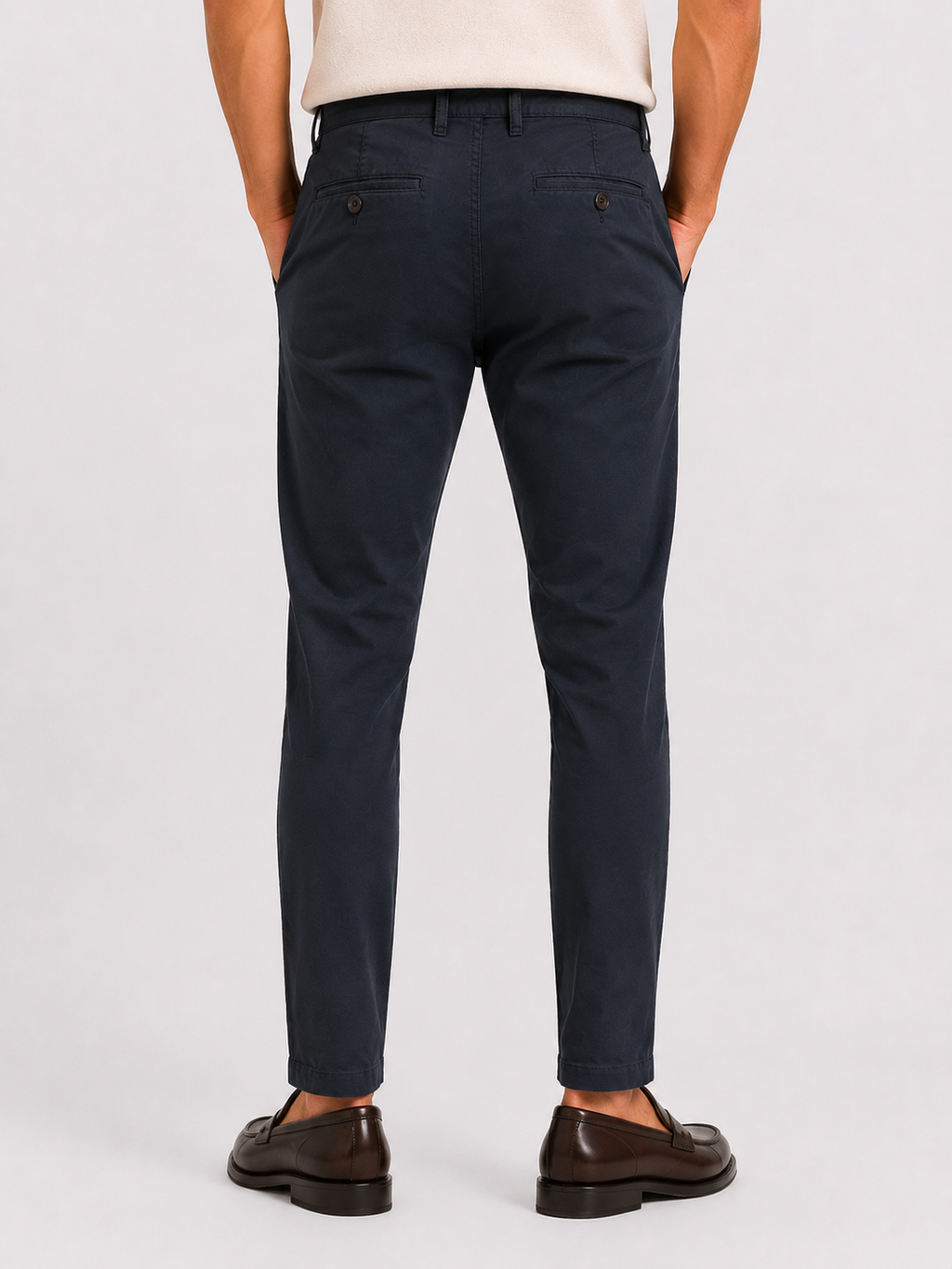 PANTALONE Cotone Slim Fit Primavera/Estate