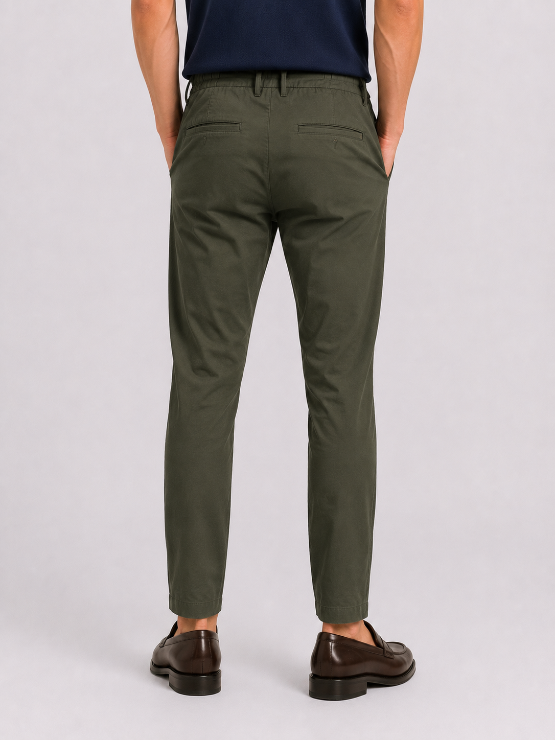 PANTALONE Cotone Capri Fit con coulisse Primavera/Estate