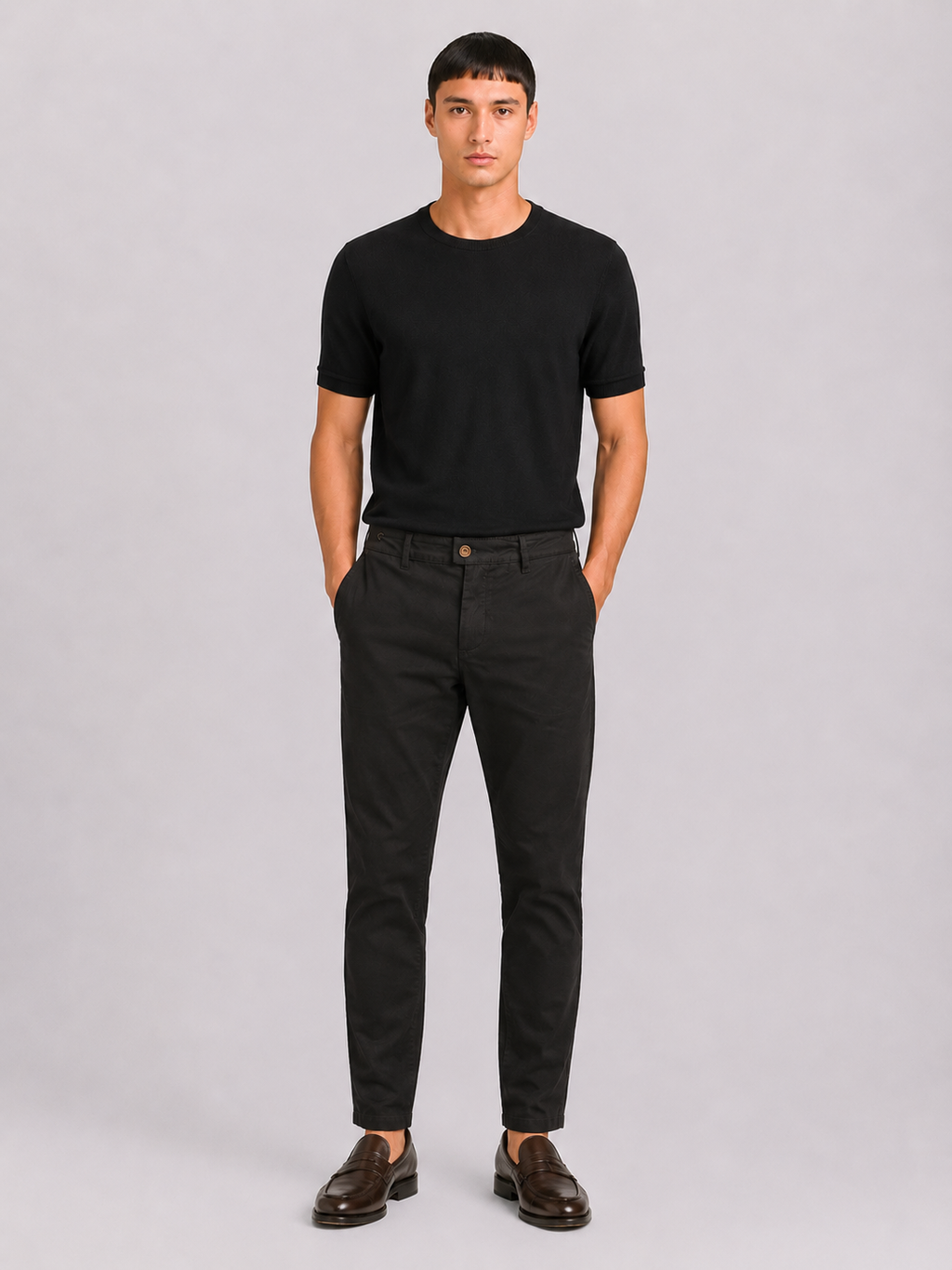 PANTALONE Cotone Capri Fit con coulisse Primavera/Estate