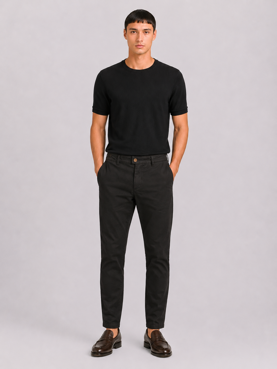 PANTALONE Cotone Capri Fit con coulisse Primavera/Estate
