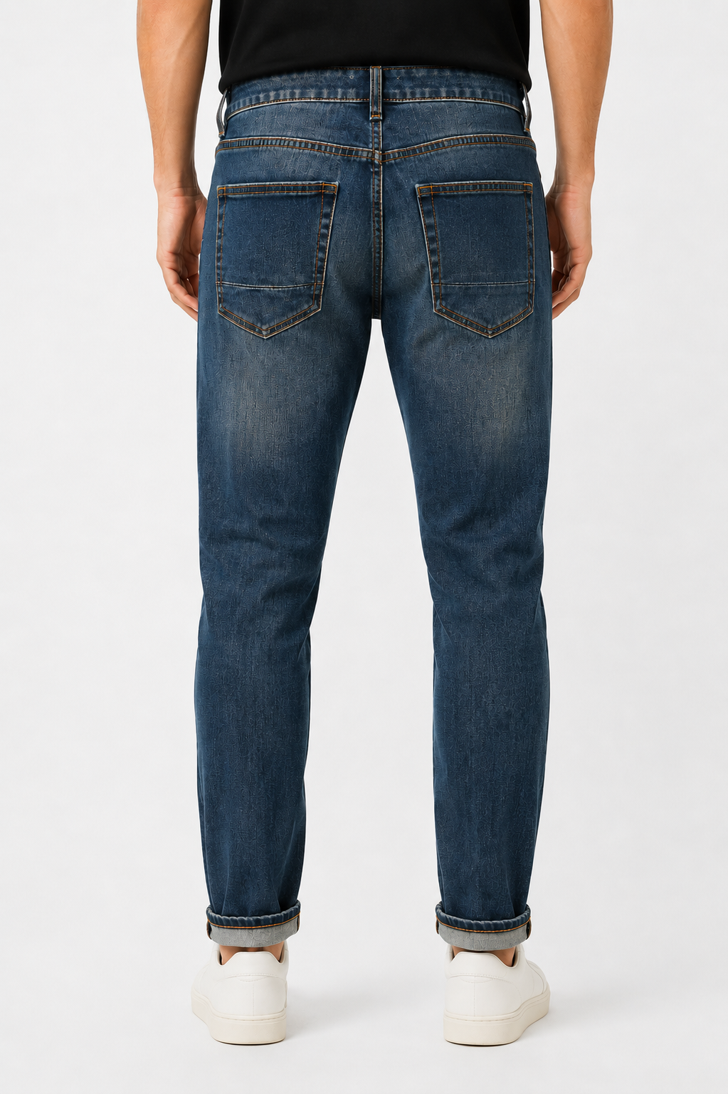 JEANS 5 Tasche Slim Fit Slavato
