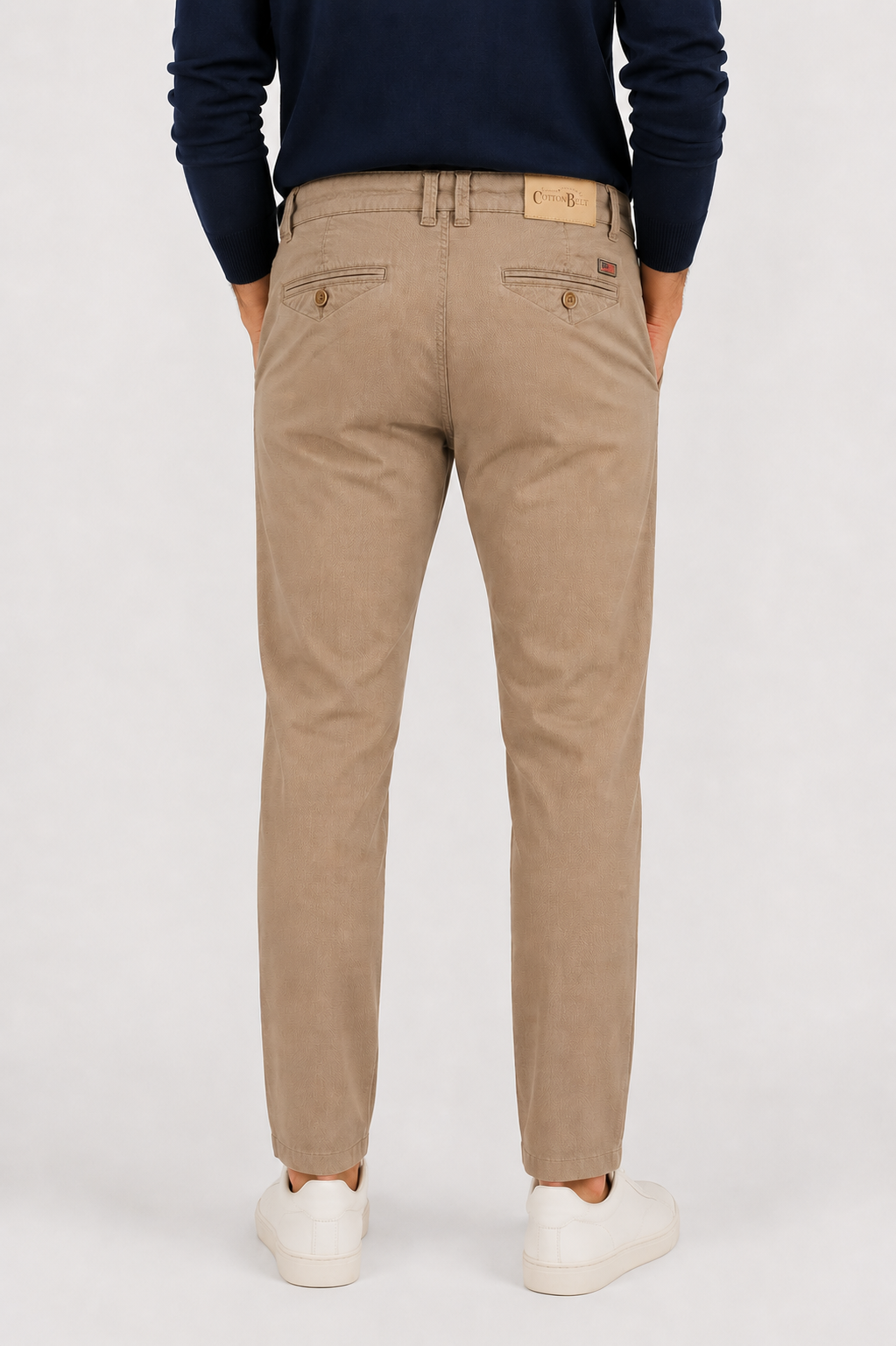PANTALONE Cotone Regular Fit Tasca America Punto Milano