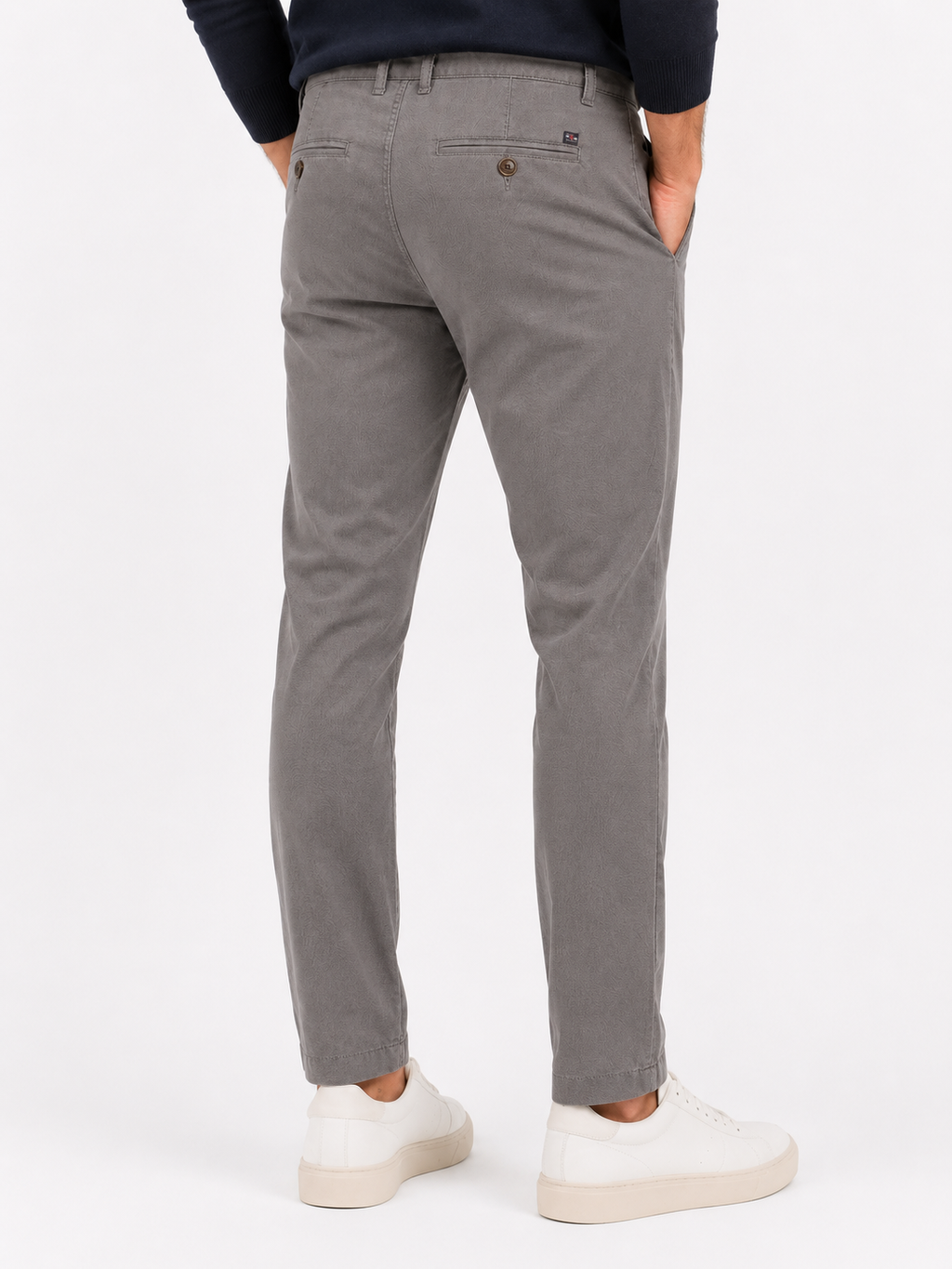 PANTALONE Cotone Regular Fit Tasca America Punto Milano
