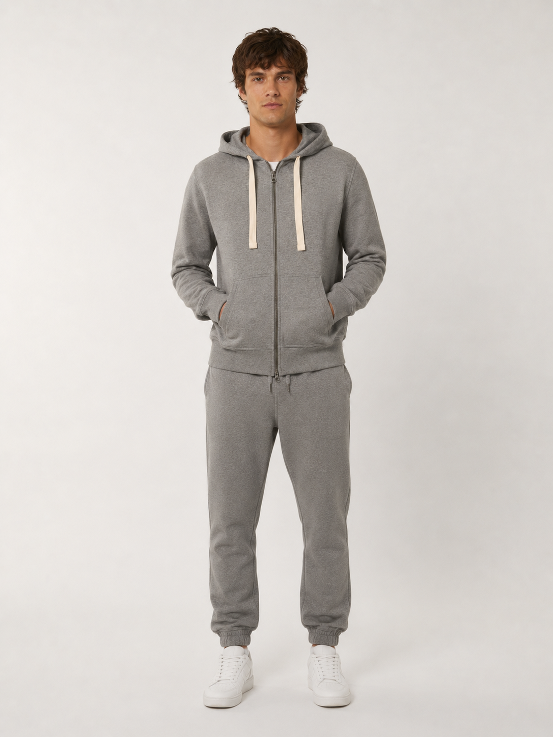 FELPA Hoodie Cotone Full Zip