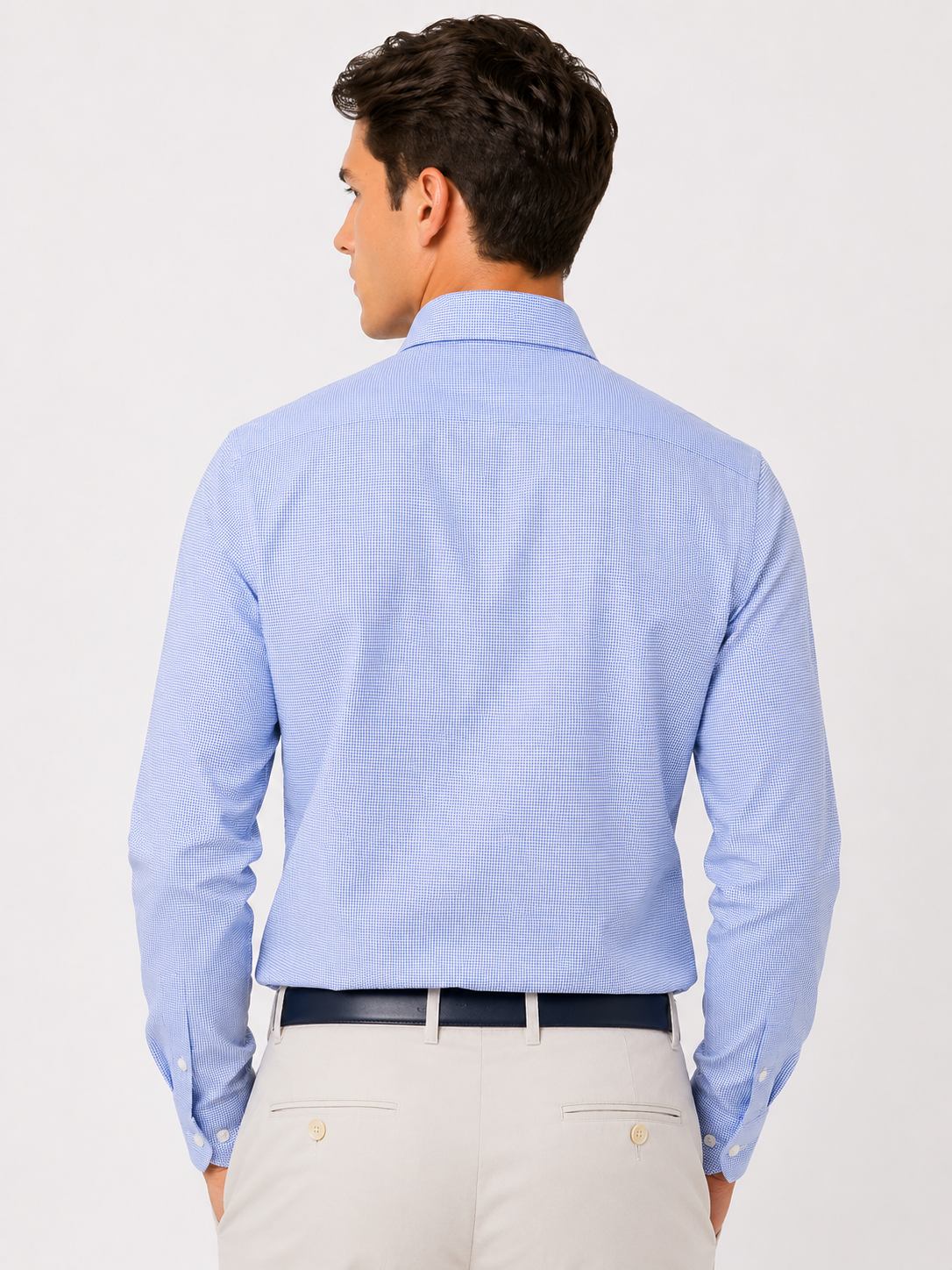 CAMICIA Cotone Pied de Puel Oxford Collo Classico Regular Fit