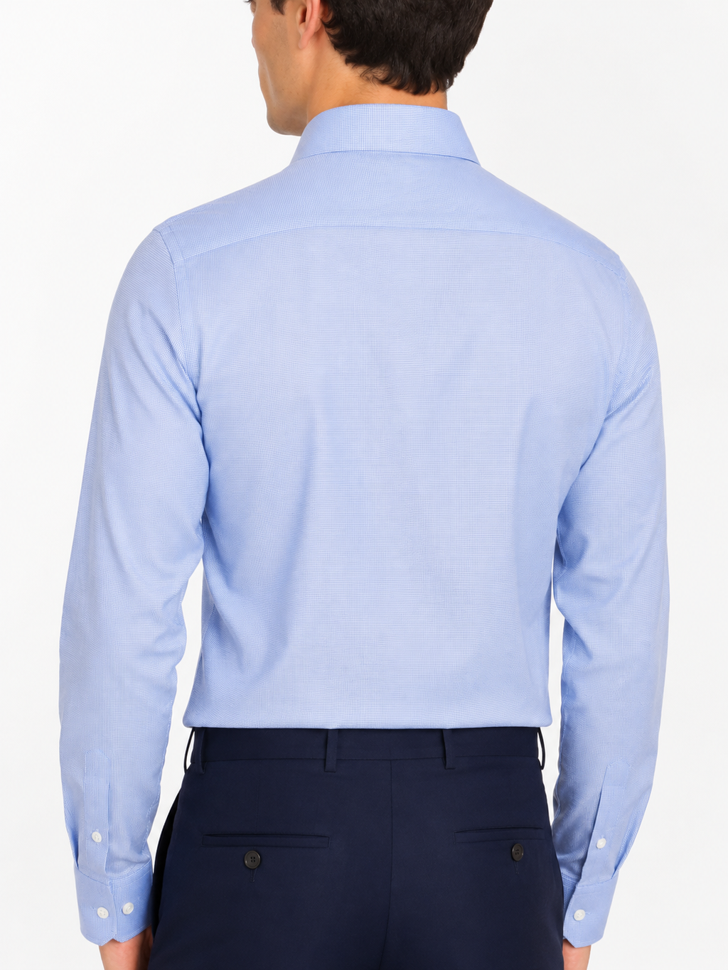 CAMICIA Cotone Tinta Unita Oxford Collo Classico Regular Fit