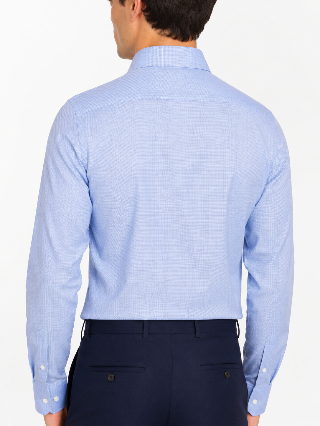 CAMICIA Cotone Tinta Unita Oxford Collo Classico Regular Fit