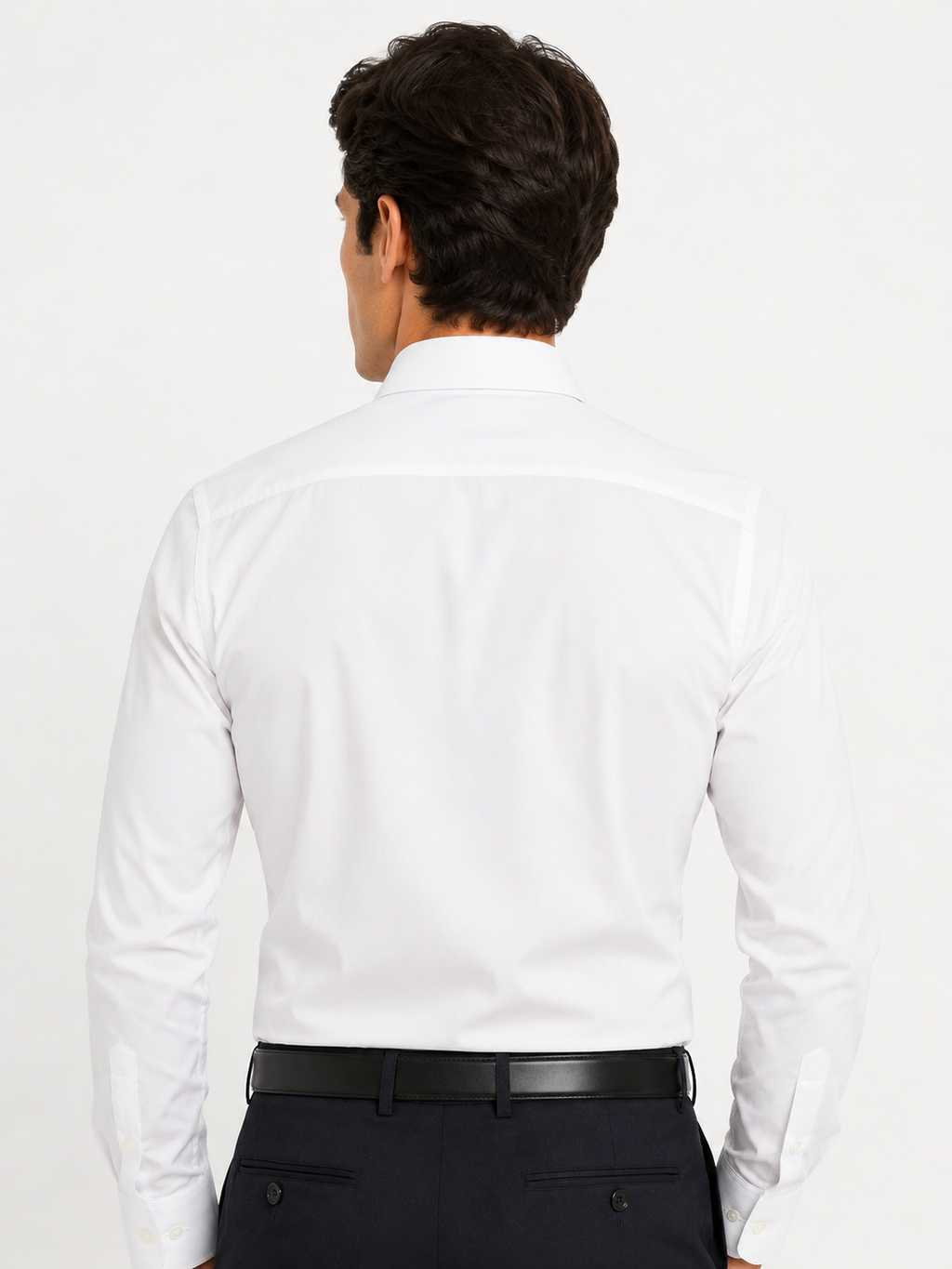 CAMICIA Cotone Tinta Unita Oxford Collo Classico Regular Fit