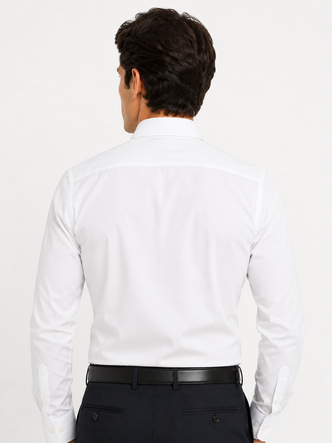 CAMICIA Cotone Tinta Unita Oxford Collo Classico Regular Fit