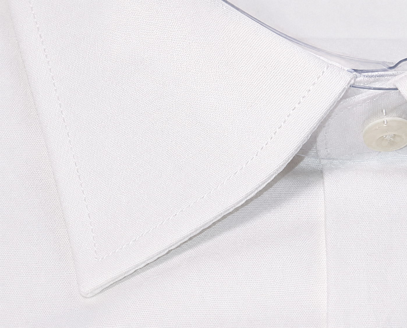 CAMICIA Cotone Tinta Unita Collo Classico Regular Fit