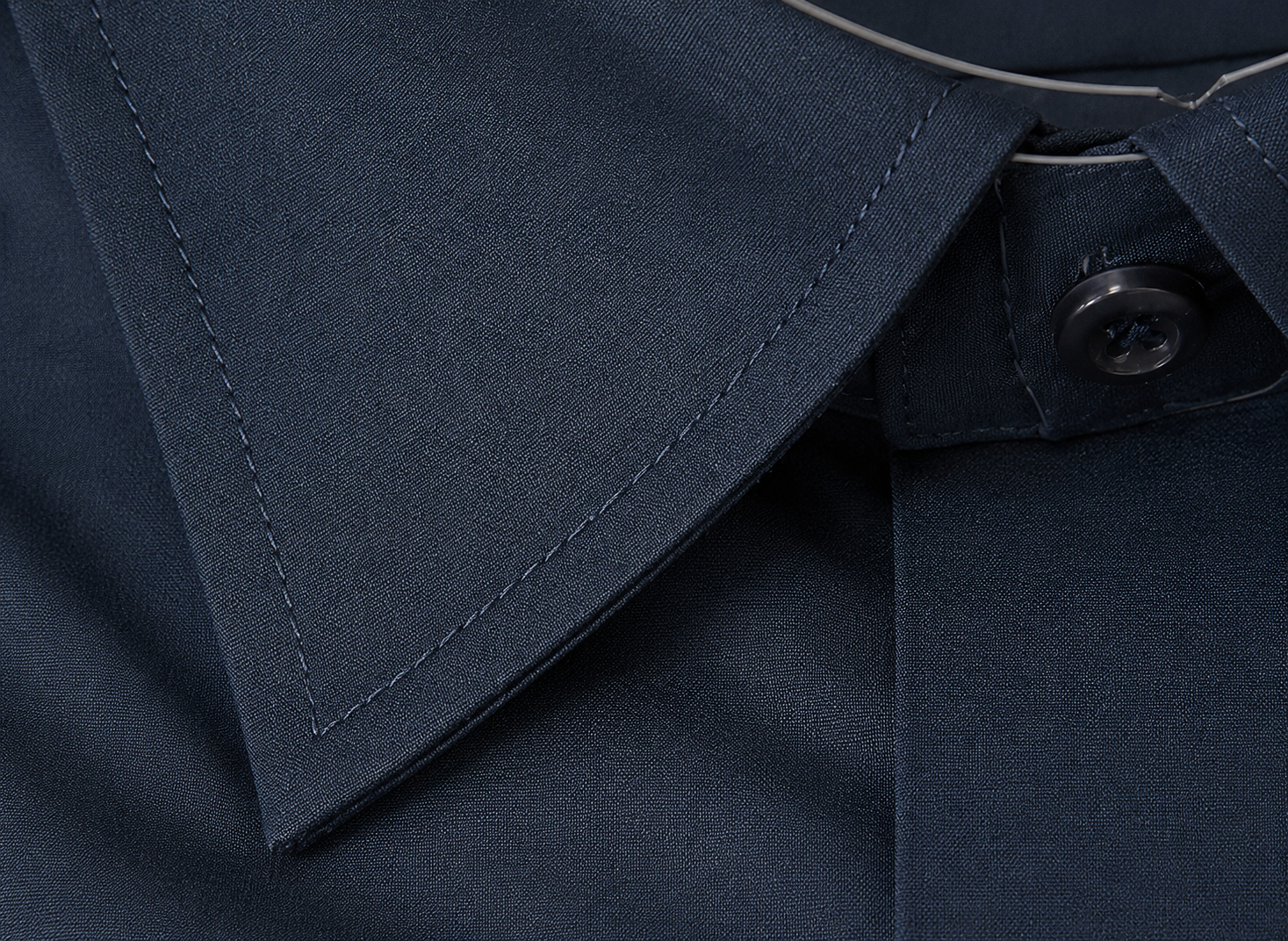 CAMICIA Cotone Tinta Unita Collo Classico Regular Fit