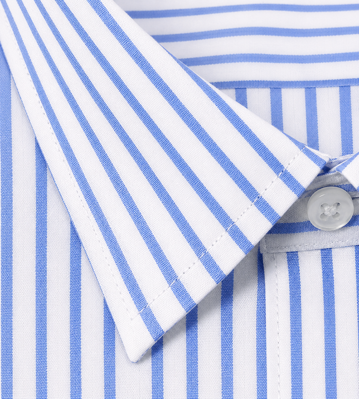 CAMICIA Cotone Rigo Medio Collo Classico Regular Fit