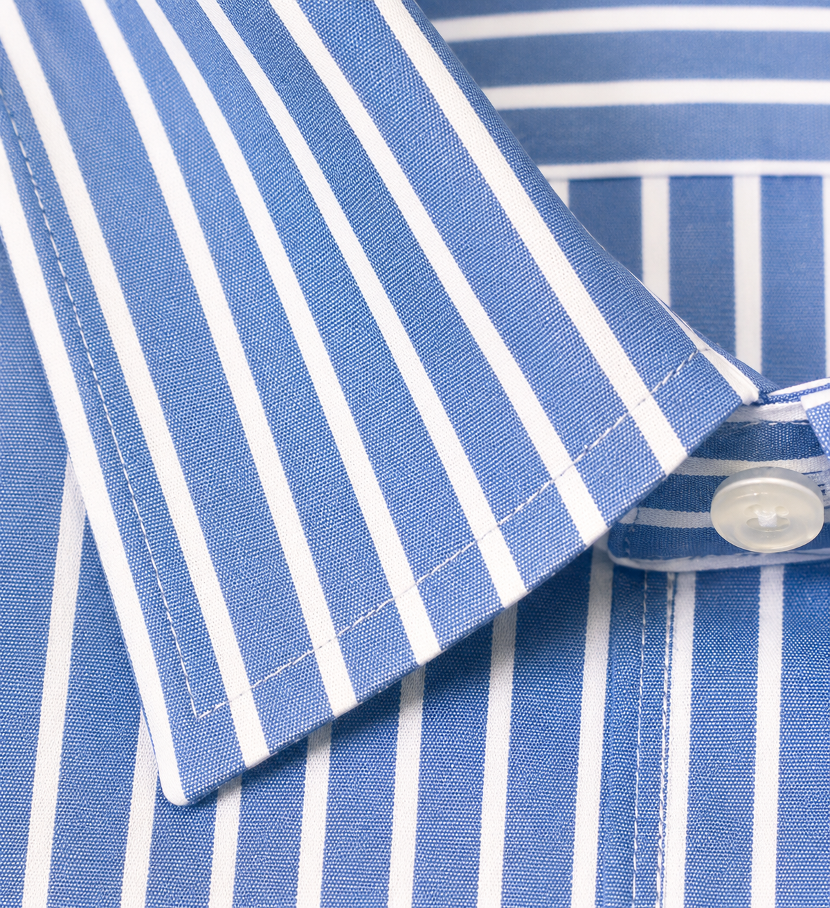 CAMICIA Cotone Rigo Medio Collo Classico Regular Fit