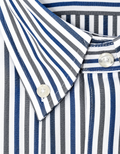 CAMICIA Cotone Doppio Rigo Medio Button Down Regulari Fit