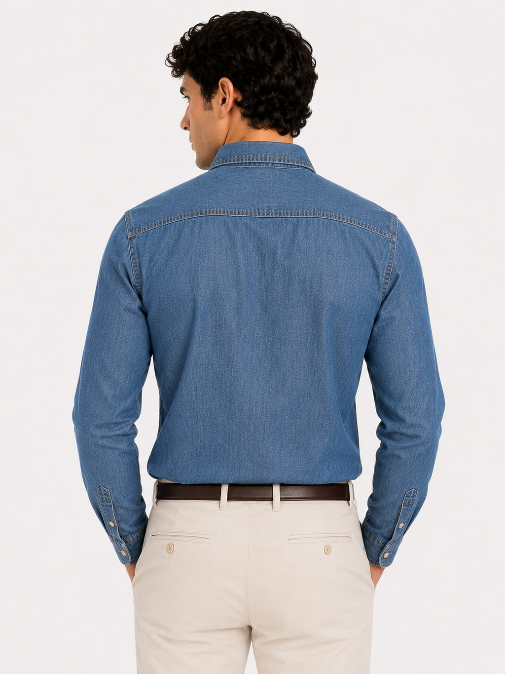 CAMICIA Jeans Collo Classico Regular Fit