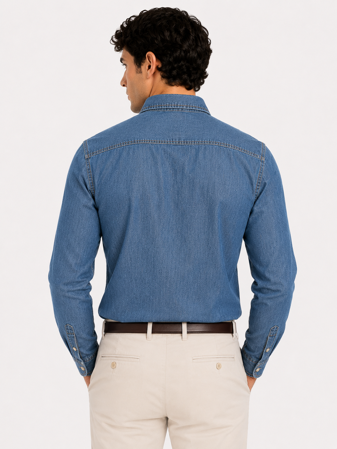 CAMICIA Jeans Collo Classico Regular Fit