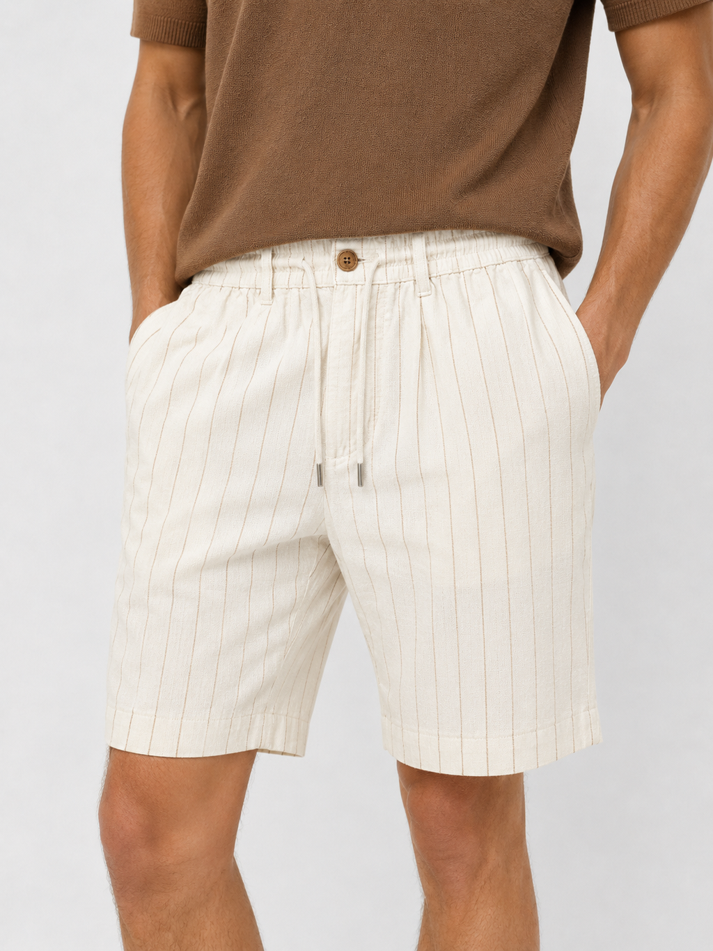 Bermuda Chino con coulisse Regular Fit