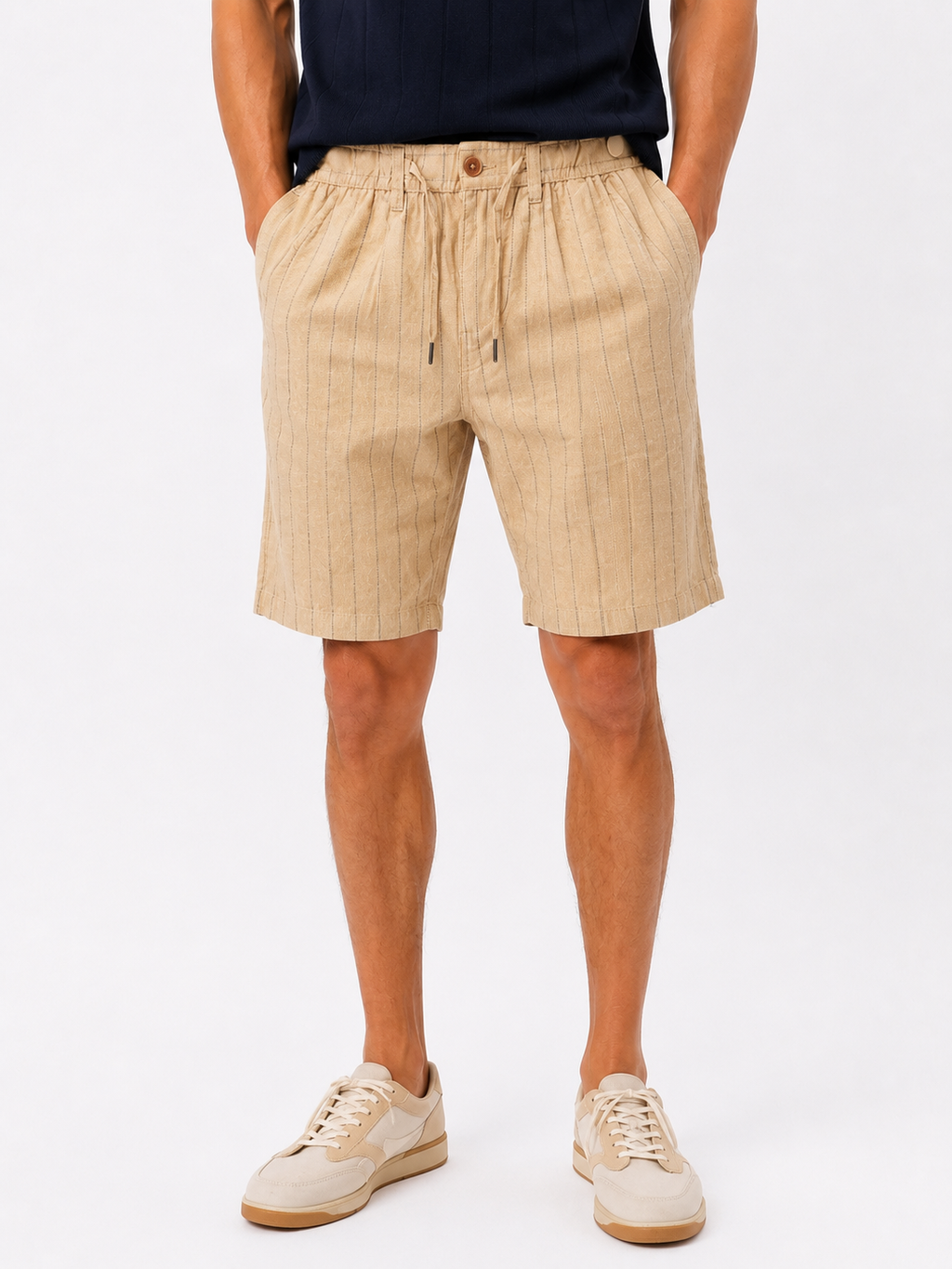Bermuda Chino con coulisse Regular Fit