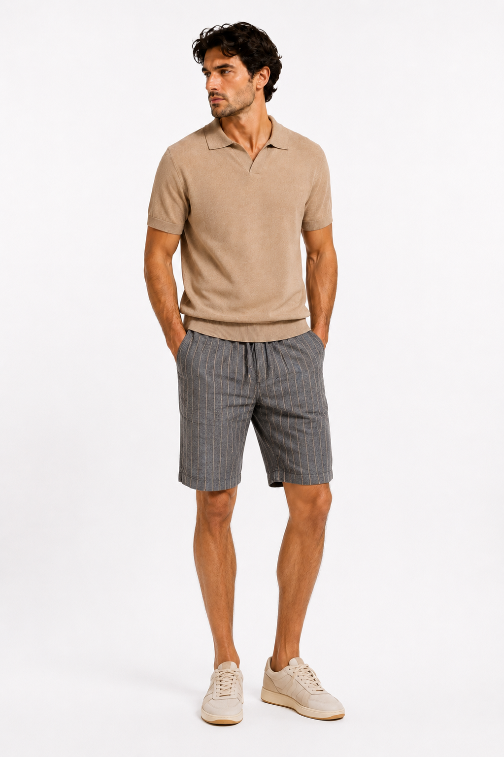 Bermuda Chino con coulisse Regular Fit
