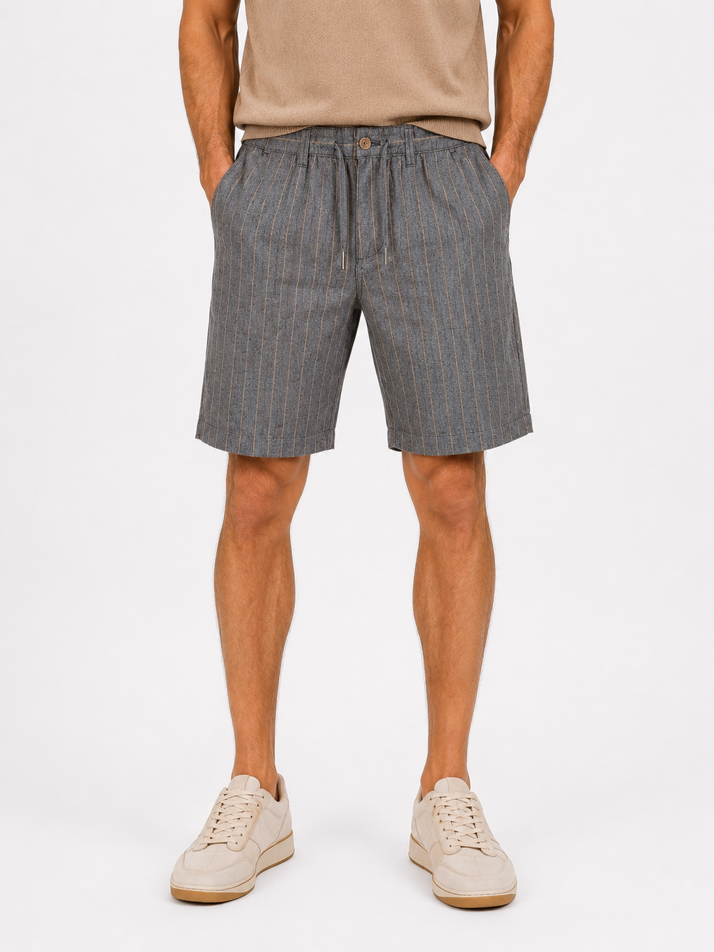 Bermuda Chino con coulisse Regular Fit