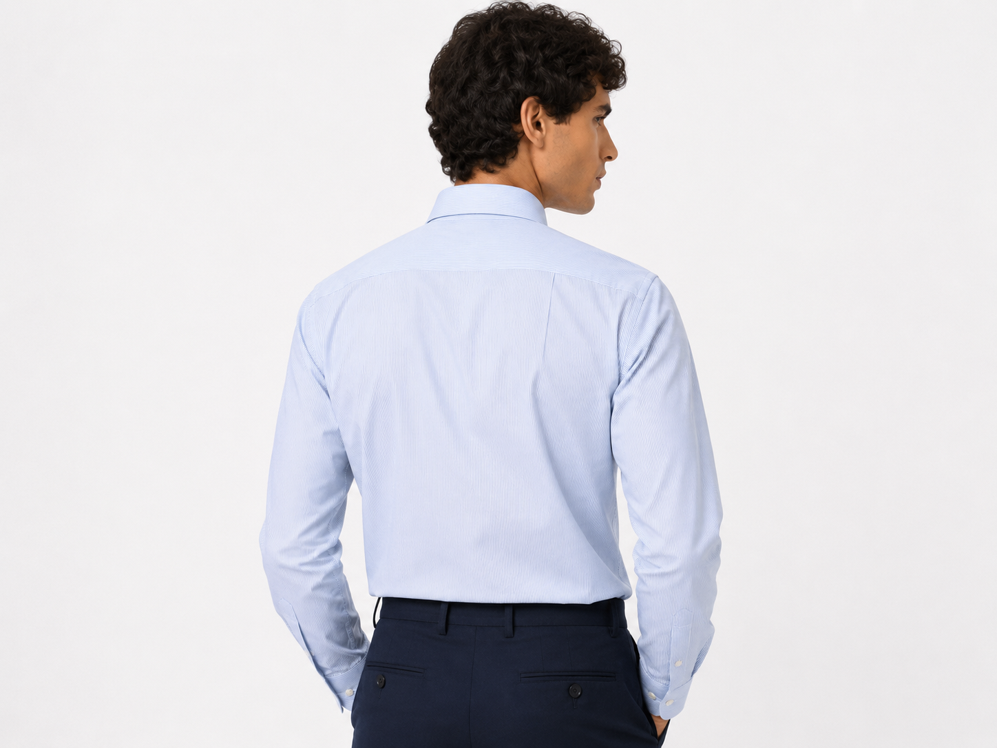 CAMICIA Cotone Rigo Piccolo Oxford Collo Classico Regular Fit